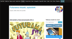 Desktop Screenshot of futuramareszek.info